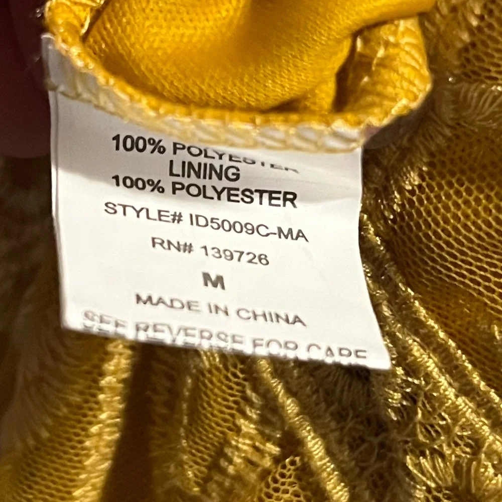 Pink Blush Marigold Lace Maxi Dress - Picture 6 of 7